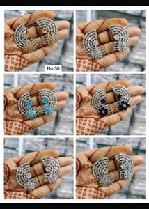 Branded American Diamond Earrings New With Tag