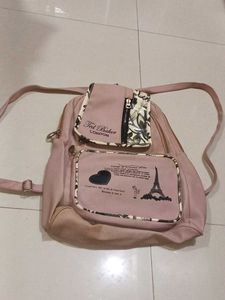 Ted Baker London Pink Backpack