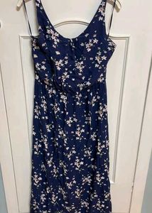 Floral Print Maxi Dress