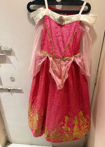 Disney Beautiful Imported Gown For Girls