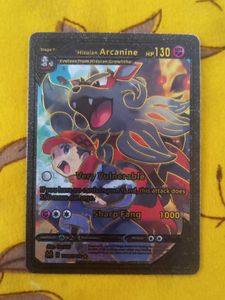 Hisuian Arcanine Pokemon Card