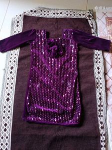 Purple Party Dress