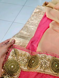 Wedding Saree With Blause 😍