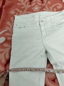 White Women&#39;s Jean - 34 Waist