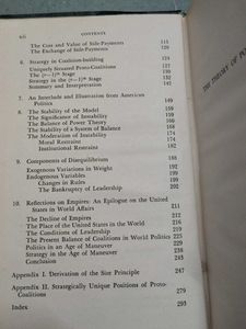 The Theory Of Political Coalitions