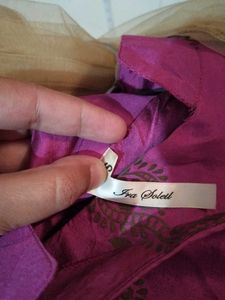 Elegant Pink Anarkali Kurta Set