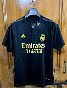ADIDAS REAL MADRID 23/24 THIRD BLACK JERSEY S