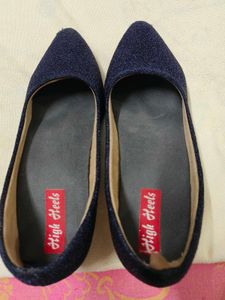 Sparkly Navy Heels