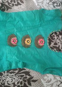 Blue Anarkali Dress