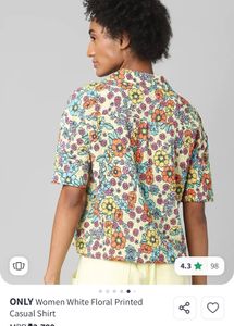 Floral Print Casual Shirt
