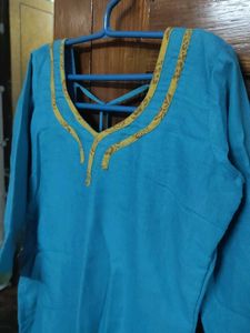 Blue Kurta