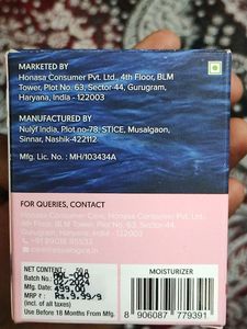Aqualogica radiance+ watermelon&amp; niacinamide 50Gm