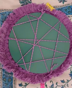 Macrame Mirror 16 Inches