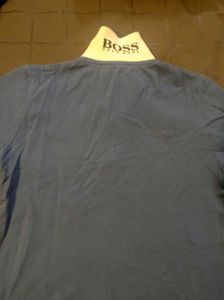 Blue BOSS Polo T-Shirt