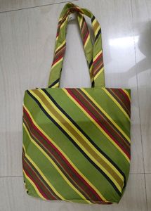 Striped Tote Bag