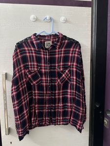 RED CHECKED checks Shirt