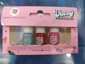3 New Branded Popxo Nail Paint