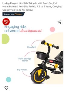 Luvlap Trike Used For 1 Year