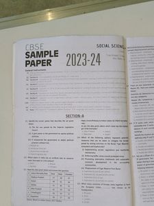 SST Question Bank For 10th CBSE Board Exam