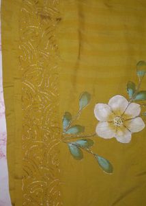 floral hand printed kurti 🌸