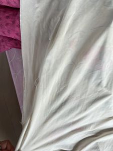 White T-shirt Dress Imported