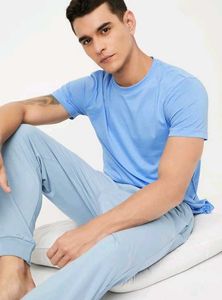 Men Solid Lounge T-shirt | Max Fashion