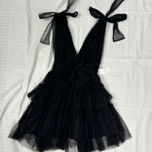 Black Tulle Dress
