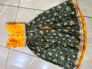 5,6,7 Year Old Baby Girl Ethnic Wear Lengha Brand New