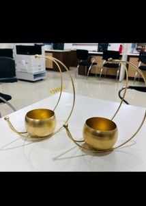 Golden Candle Holders (only 1)