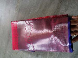 Elegant Red Banarasi Saree