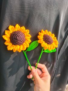 crochet flower for multipurpose