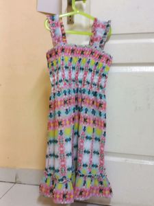 Multicoloured Elegant Dress