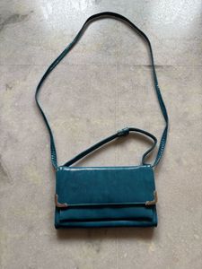 Teal Crossbody Bag