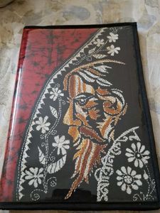 Batik Cotton File With Zipper