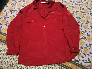 Red Party Wear Shirt