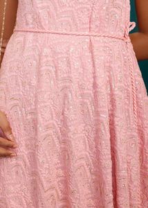 Gajra Gang Pink One Shoulder Dress