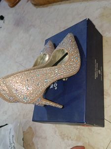 Rose Gold Diamond Heel