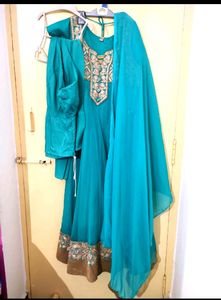 Ethnic Salwar/Kurti Set/Gown Suit Set - 3 Piece