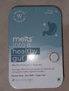 Wellbeing Nutrition Gut Health Strips