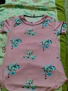 Cute Pink Floral Tee