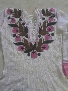 Elegant Embroidered Kurta