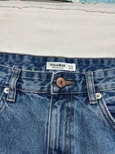 Wide Leg Denim Jeans