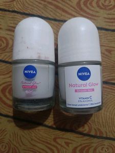 Nivea Natural Glow Deodorant combo 2