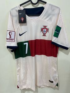 Ronaldo 2022 away world cup qatar football jersey