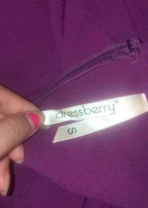 Elegant Purple Dress