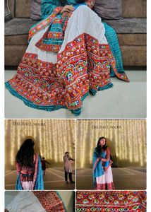 Embroidered Lehenga Choli Combo Of 2