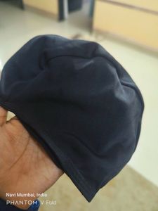 Combo Of Blue And Black Swim Cap