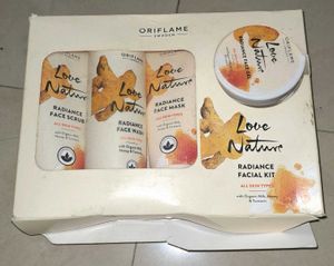 Oriflame Love Nature Radiance Facial Kit