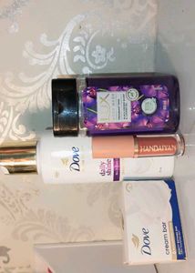 mini cute Dove &amp; LUX Bath Set