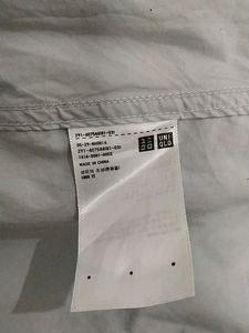 Uniqlo U Dropped Waist 3/4 Sleeve Shirt Dress